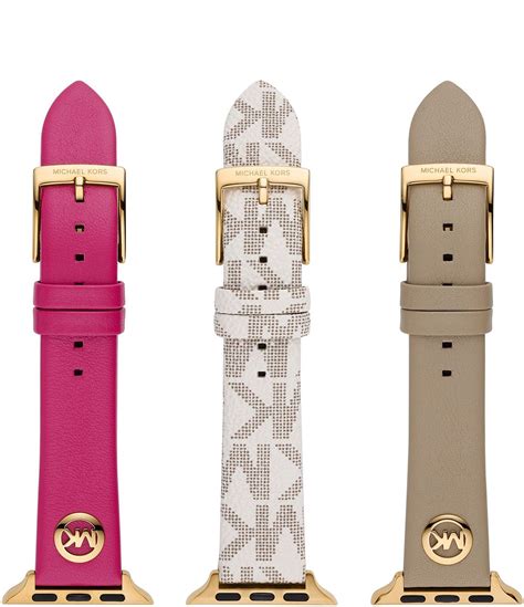 michael kors ladies leather strap watches|Michael Kors silicone watch band.